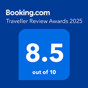 5年連続 Booking.com「Traveller Review Awards 2025」を受賞